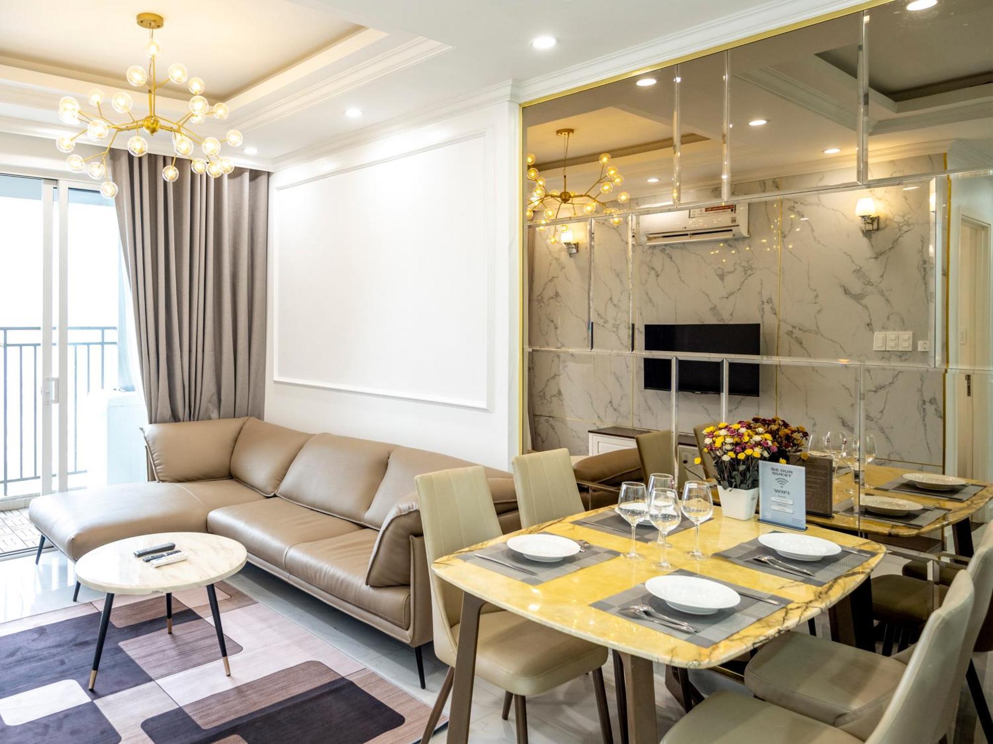 Sunrise City View Apartment , Near Lotte Mart Ho Chi Minh-Byen Eksteriør billede