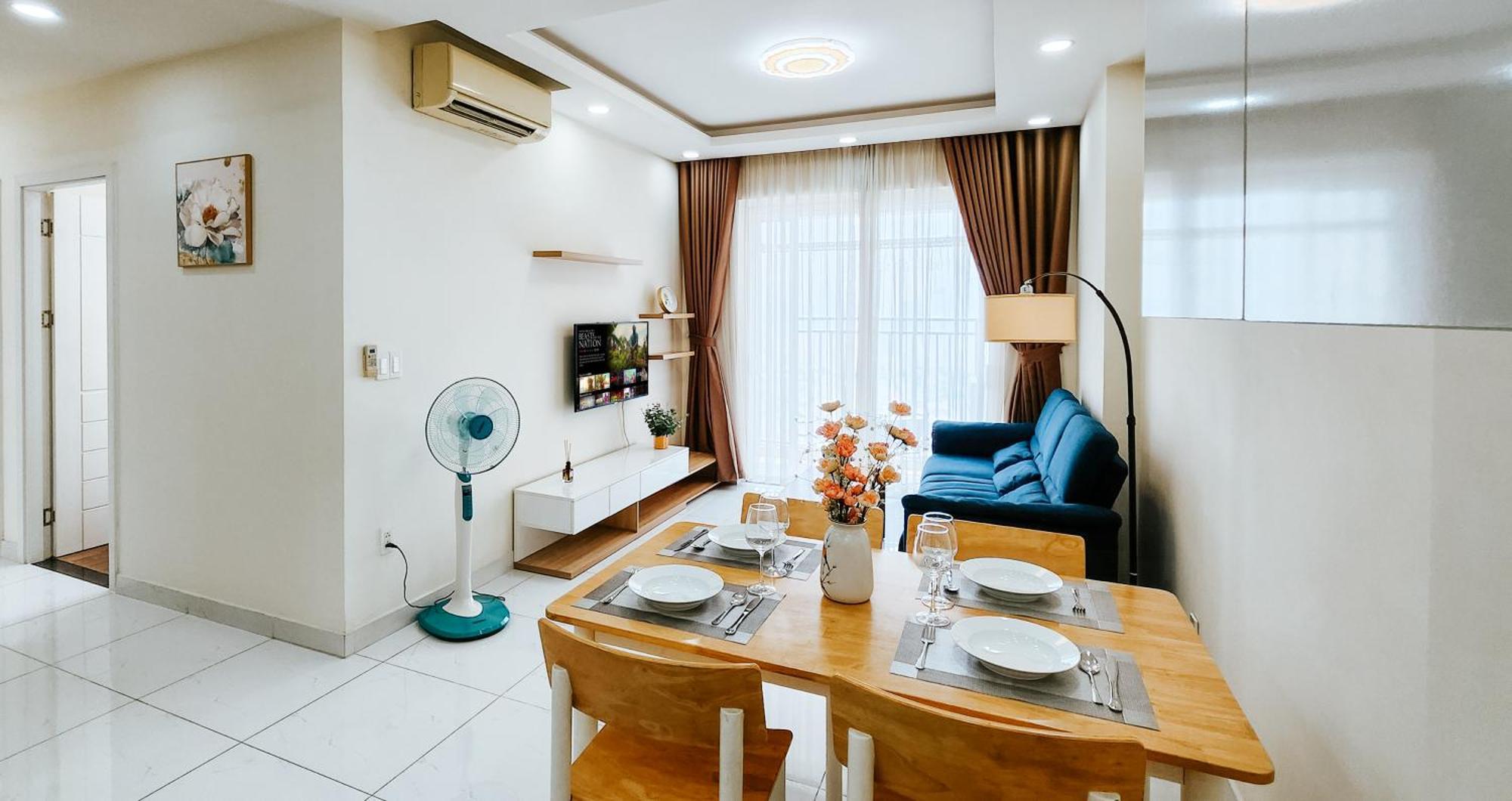 Sunrise City View Apartment , Near Lotte Mart Ho Chi Minh-Byen Eksteriør billede