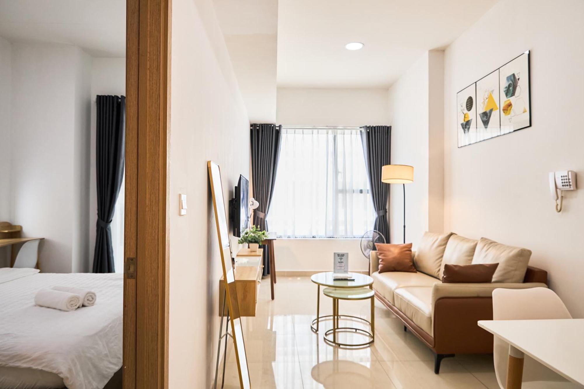 Sunrise City View Apartment , Near Lotte Mart Ho Chi Minh-Byen Eksteriør billede